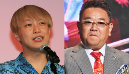 お見送り芸人しんいち【撮影:小宮山あきの】/サンドウィッチマン・伊達【撮影:non】