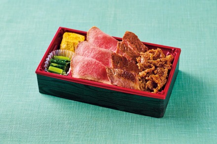 【肉のコイズミ】東武限定品・実演信州牛3点盛り御膳