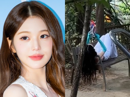 「え、何してるの」IVE・ウォニョンが公園に?!運動器具を使いこなす“予想外”の姿が話題