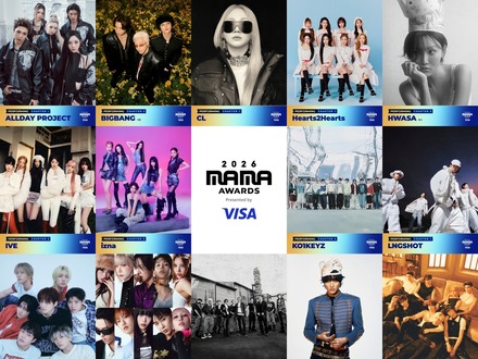 BIGBANGからIVE、&TEAMまで!大阪開催「2026 MAMA」第2次パフォーミングアーティスト発表