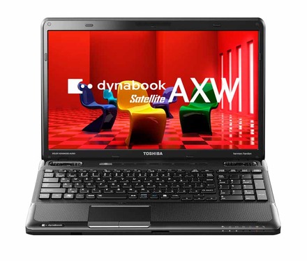 16V型ワイドHD液晶の「dynabook Satellite AXW/70MW」