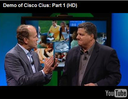 米シスコ、Android搭載ビジネスタブレット「Cisco Cius」をデモ