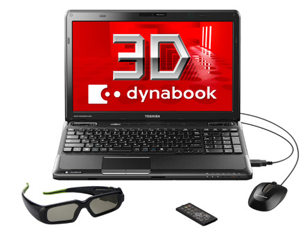 3D対応「dynabook T550/D8A」