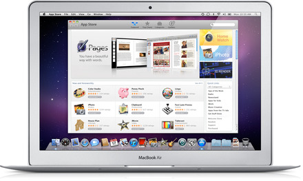  Macに「Mac App Store」が登場