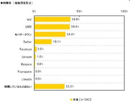 SNS利用率