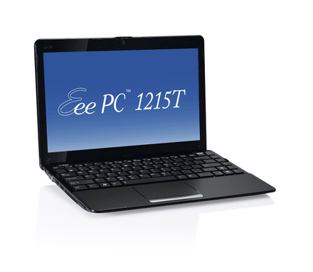 12.1型ノート「Eee PC 1215T」（ブラック）