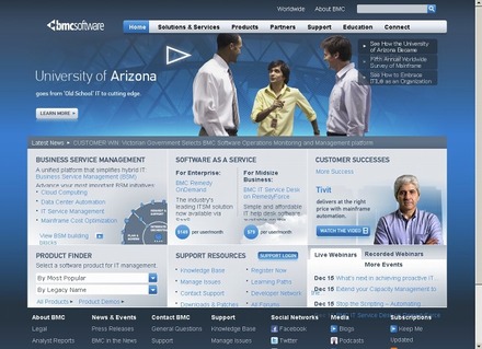 BMC Software社サイト