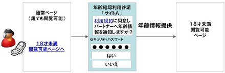 「年齢確認サービス」イメージ