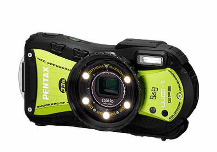 「PENTAX　Optio WG-1GPS」グリーン