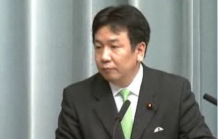 枝野官房長官