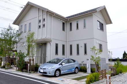 豊田市低炭素社会システム実証プロジェクトの実験用モデル住宅