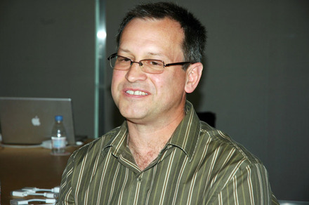 米アップルコンピュータ社のデビッド・ムーディ氏（ワールドワイドハードウェアプロダクトマーケティング担当バイスプレジデント