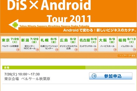 DiS×Android Tour 2011