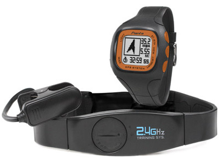 「Pianta GPS-22HRW」のGPS腕時計と心拍センサー