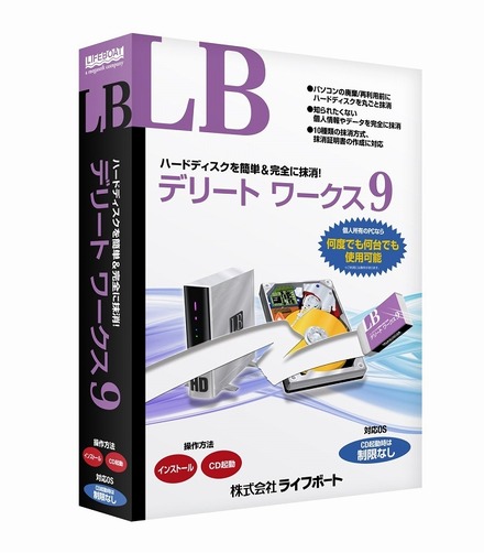 「LBデリート ワークス9」パッケージ