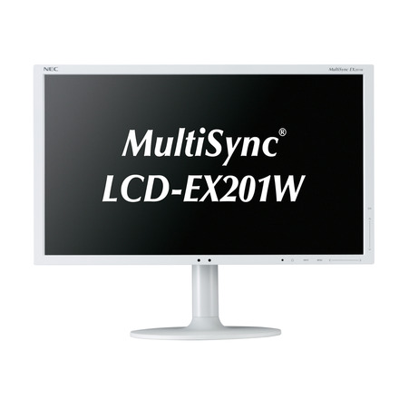 MultiSync LCD-EX201W（本体カラー：ホワイト）