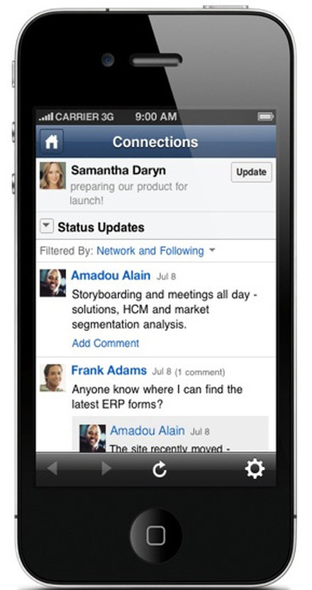 IBM、業務用ソーシャルアプリ「IBM Connections」のモバイル端末版を配信開始 