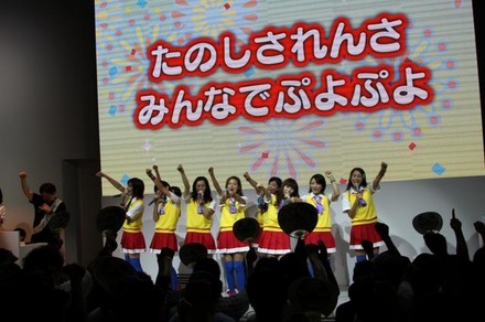 【TGS 2011】ぷよぷよアイドリング！！！が熱唱、その様子をフォトレポート  