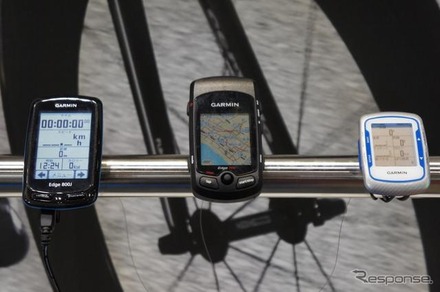 【サイクルモード11】各社注目のサイクルコンピューター…プロ指向のGARMIN