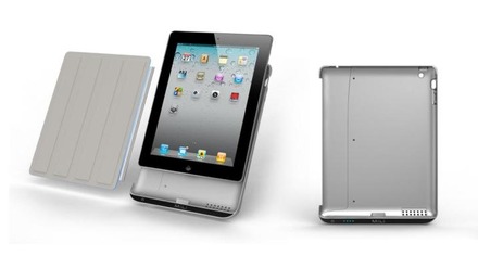 「MiLi Power iBox HI-K47」利用イメージ（iPad 2は別売）