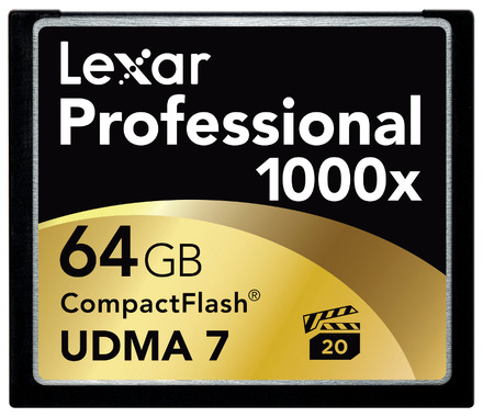 「Lexar Pro SDXC Card 400X」の 64GBモデル