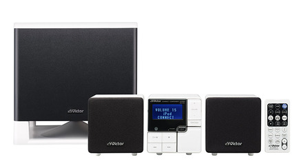 iPod対応のコンパクトコンポ「NX-PS1-W」