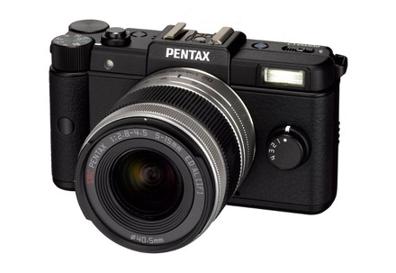 「PENTAX Q 02ズームレンズキット」ブラック