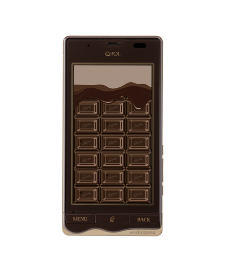 Q-pot ドコモ コラボ 板チョコ携帯 SH-04B - スマートフォン/携帯電話