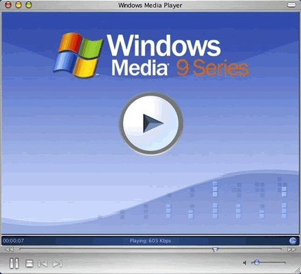 「Windows Media Player 9 シリーズ for Mac OS X」がリリース。MacでもWM9形式のコンテンツが楽しめるように