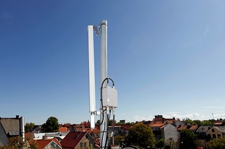 エリクソンがスエーデンで展開している4G/LTE基地局