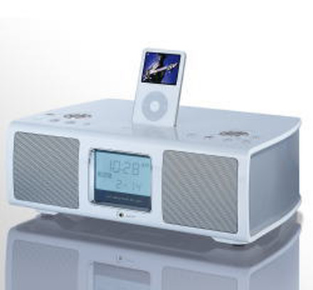 　ティアックは、iPod対応ラジオ「SR-L200i」を10月25日に発売する。価格は24,800円。