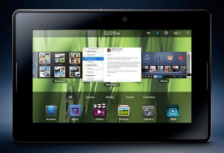 BlackBerry Play Book OS 2.0を搭載したPlay Book