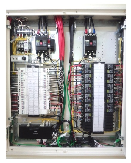 インテリジェント分電盤・内部