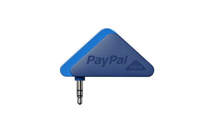 PayPal Hereのカードリーダー