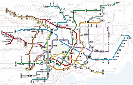 東京メトロ・路線図