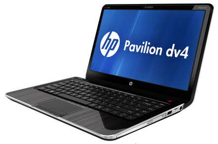 「HP Pavilion dv4-5010TX パフォーマンスモデル」（ブラックリコリス）