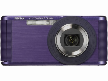 「PENTAX Optio LS465」アメジストブルー