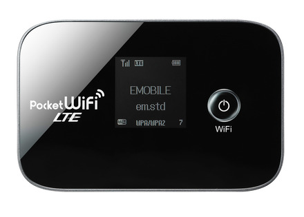 LTE対応Wi-Fiルータ「Pocket WiFi LTE(GL04P)」