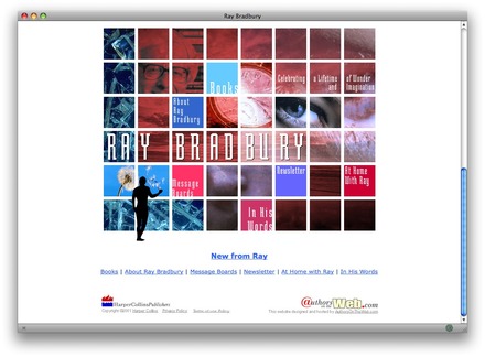 Ray Bradbury official site