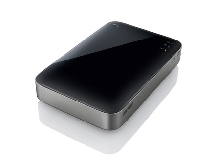 「ミニステーション エア Wi-Fi＆USB3.0用　ポータブルHDD」（型番：HDW-P500U3）