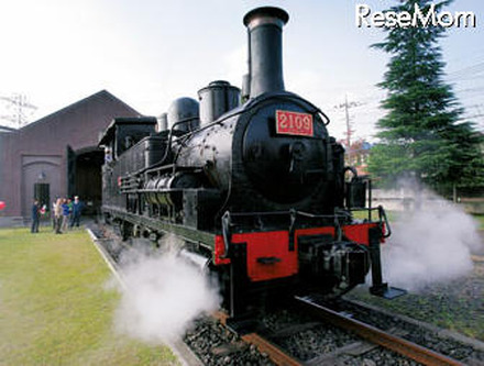 日本工業大学工業技術博物館の蒸気機関車