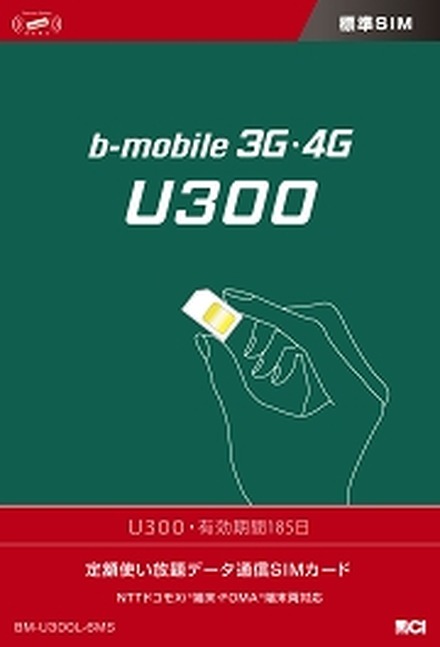 LTE U300パッケージ