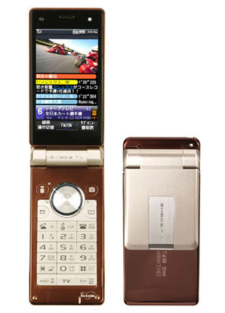 サイクロイド型AQUOSワンセグケータイ「SH903iTV」