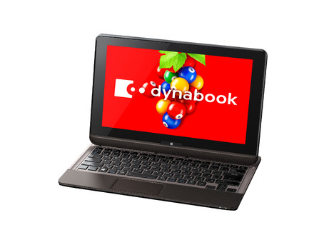 タブレット、液晶を水平にしたスタイル、ノートPCの3つのスタイルで利用できる12.5型Ultrabook「dynabook R822」