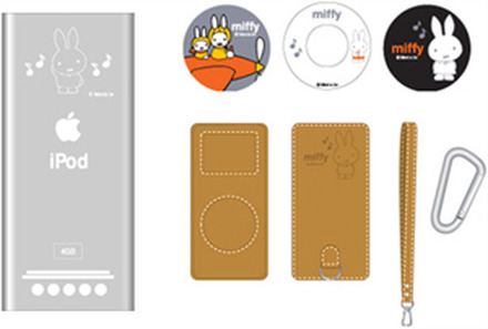 　テレビ東京ブロードバンドは1日、「iPod nano/miffy セット」を発表した。発売は3月中旬、価格は33,600円で、限定500セットの販売となる。