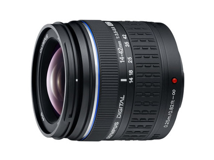 オリンパスイメージングは5日、フォーサーズシステム用交換レンズ「ZUIKO DIGITAL ED 14-42mm F3.5-5.6」を発表した。発売は4月下旬で、価格は32,550円。
