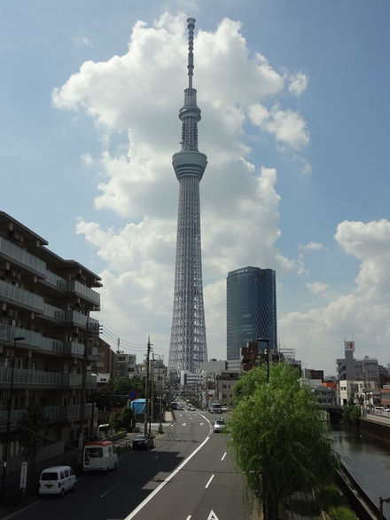 東京スカイツリー（2012年8月撮影）