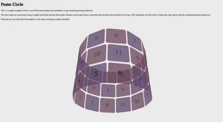 CSS 3D Transformsにも対応（紹介動画より）