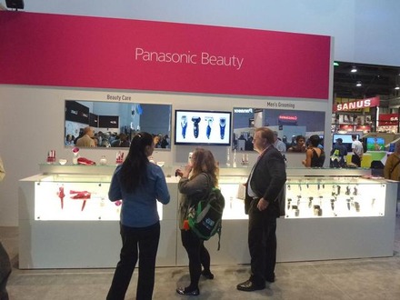 CES 2013でのPanasonic Beautyコーナー