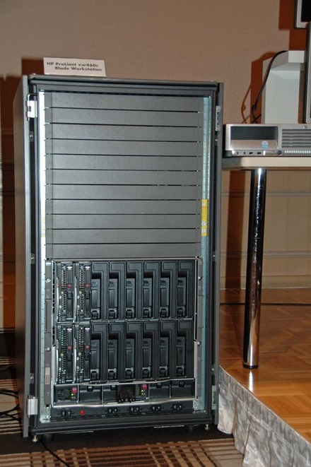 HP ProLiant xw460c Blade Workstation